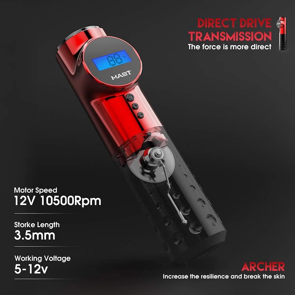 Thumbnail 1 de Mast Archer Macchina per Tatuaggi Rotary 3,5 mm 2000mAh