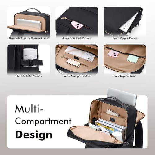 Thumbnail 2 de GOLF SUPAGS Mochila expandible para portátil de 17,3" para mujer – elegante, resistente y práctica
