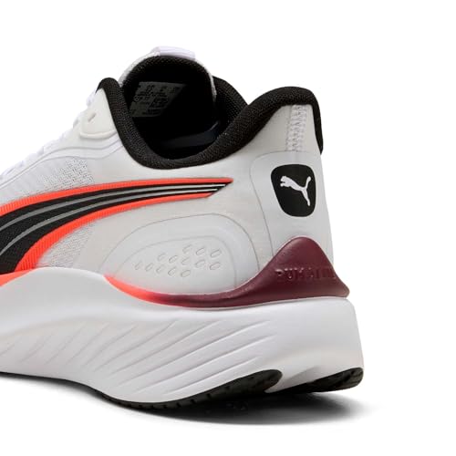 Thumbnail 1 de Puma Tenis Unisex Pounce LiteRoad para Correr — Blanco y Rojo Brillante (42.5 EU)