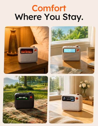 Thumbnail 6 de Divoom Flowtoo White Noise Machine, Bluetooth Speaker & Alarm Clock (White)