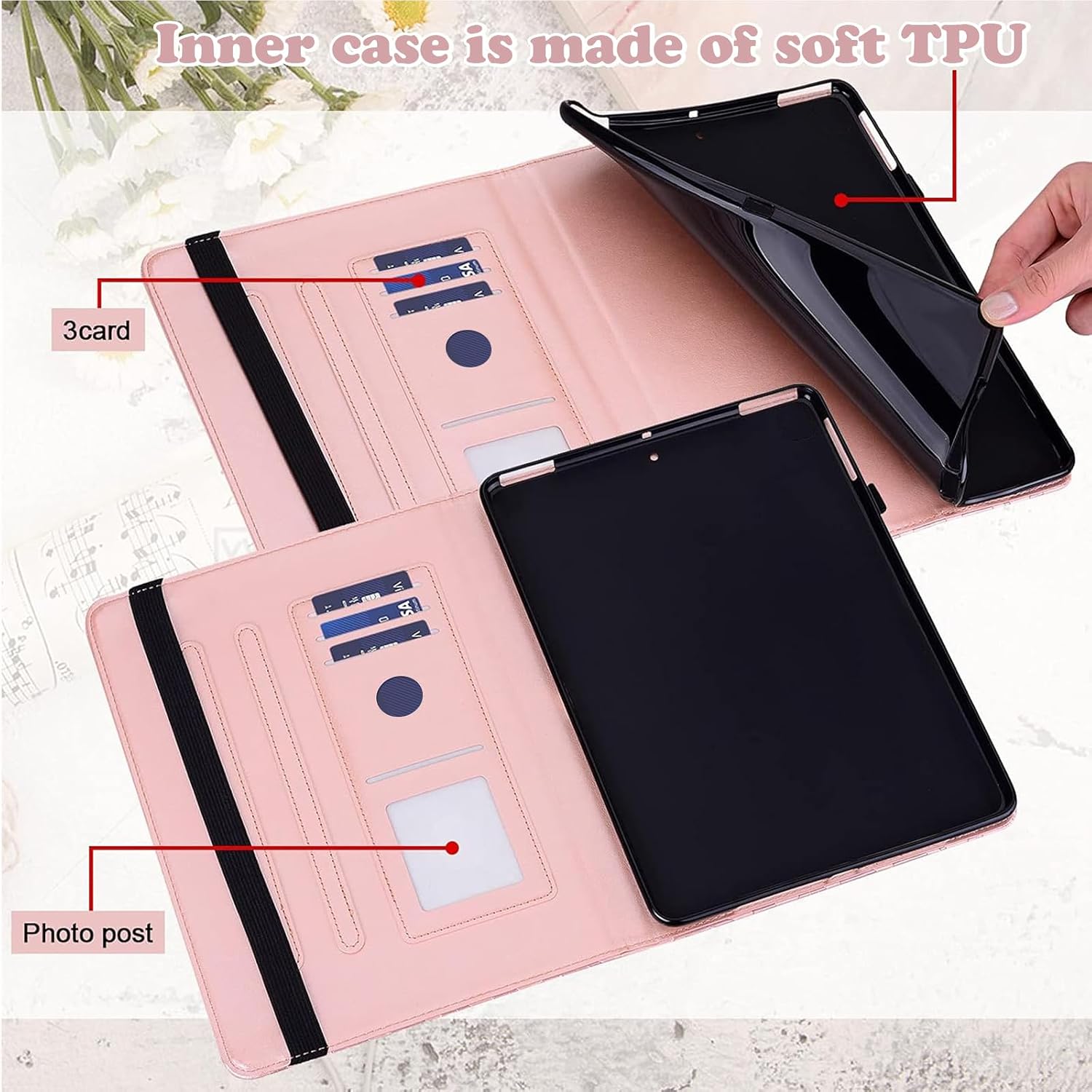 Detalle 2 de BOLELAW Hülle für iPad mini 7. Gen 2024