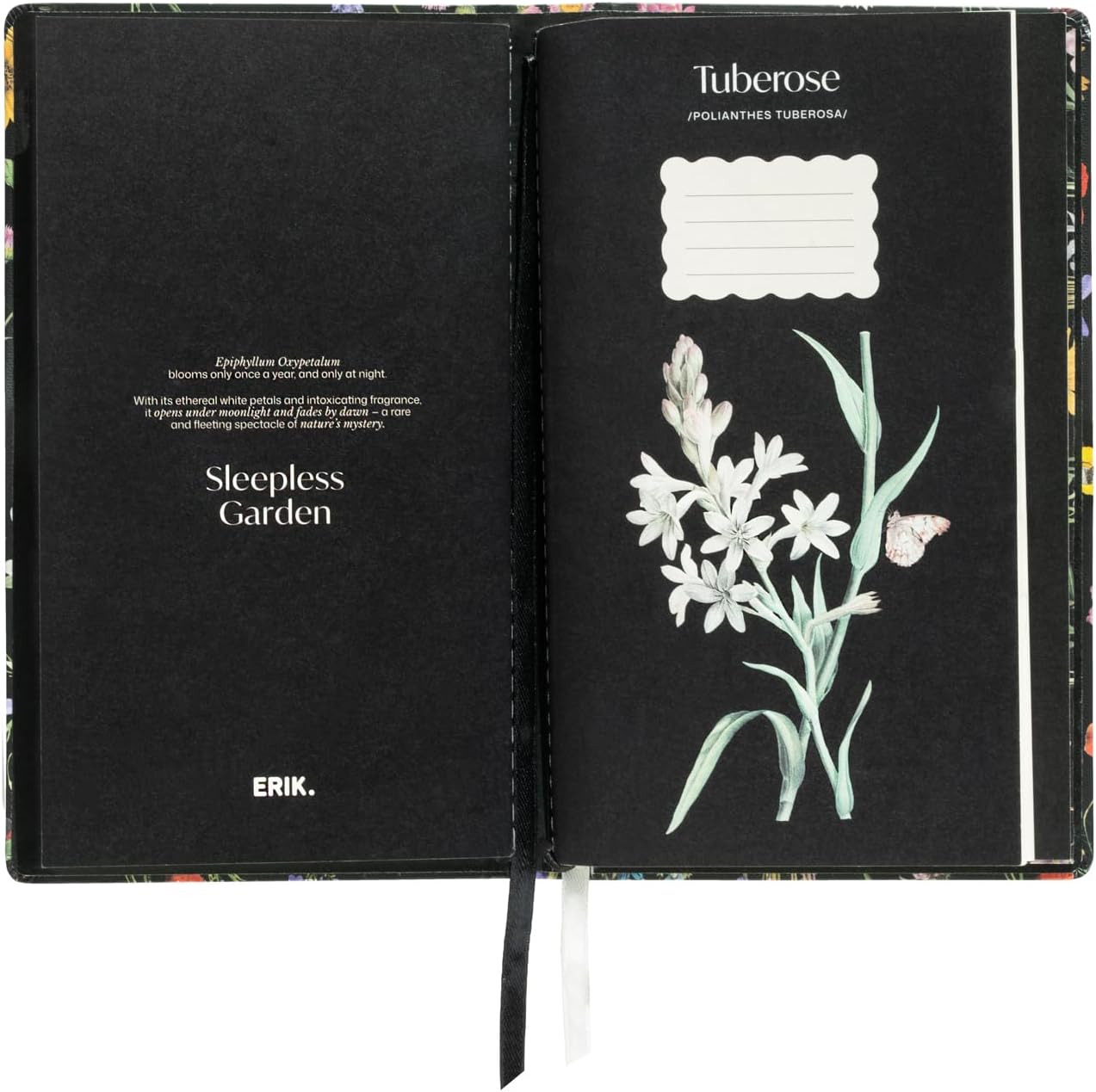 Thumbnail 1 de Grupo Erik Taccuino Sleepless Garden – Diario di viaggio con tre quaderni intercambiabili (Bullet, righe, bianchi) 160 pagine