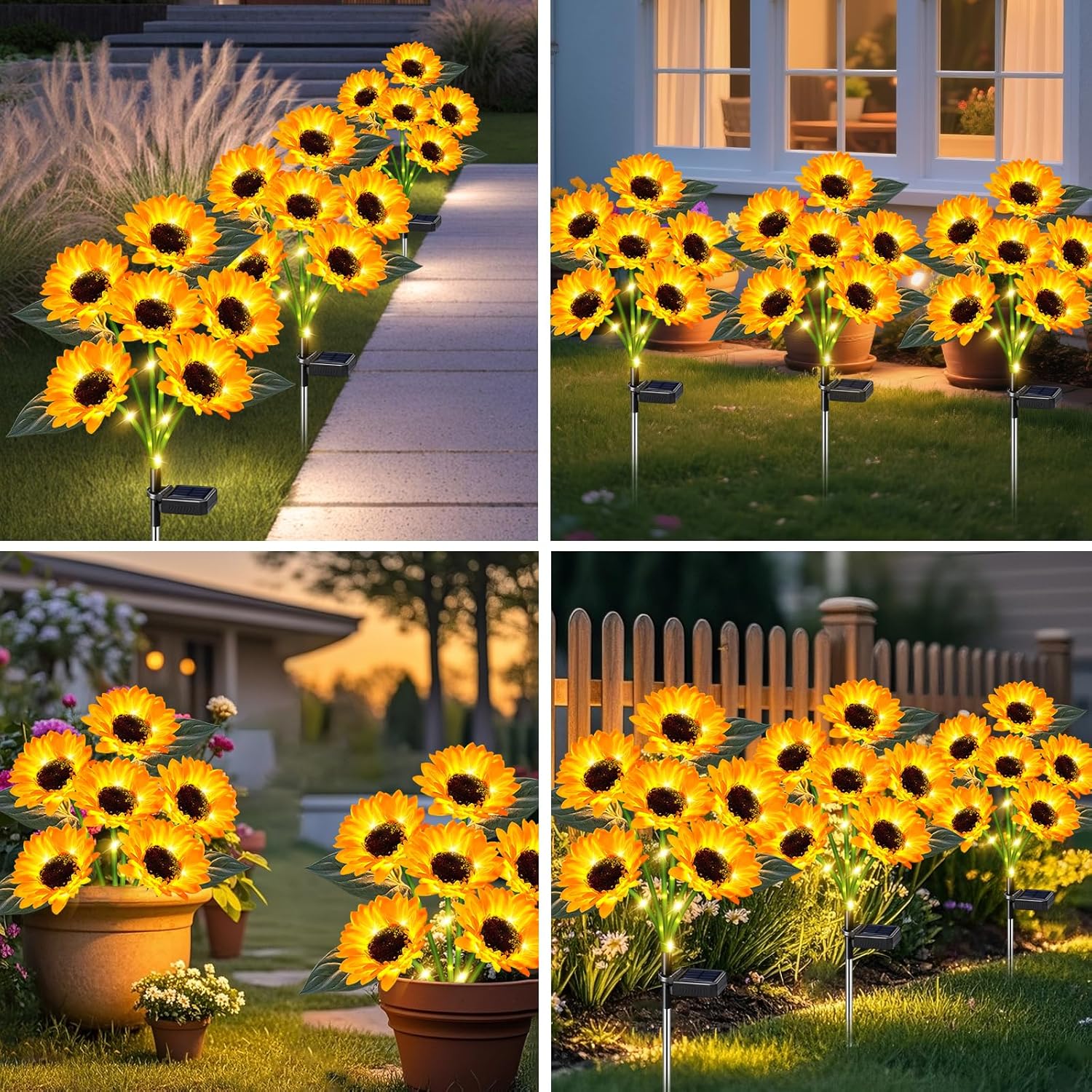 Detalle 2 de Ostritec Solar Garden Lights 4-Pack