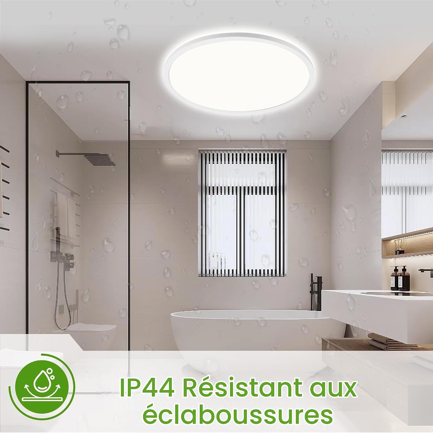 Detalle 2 de ONDTA OD88-15A-4R plafondlamp, 16 W, 4000 K, 3.400 lm, rond, energieklasse A