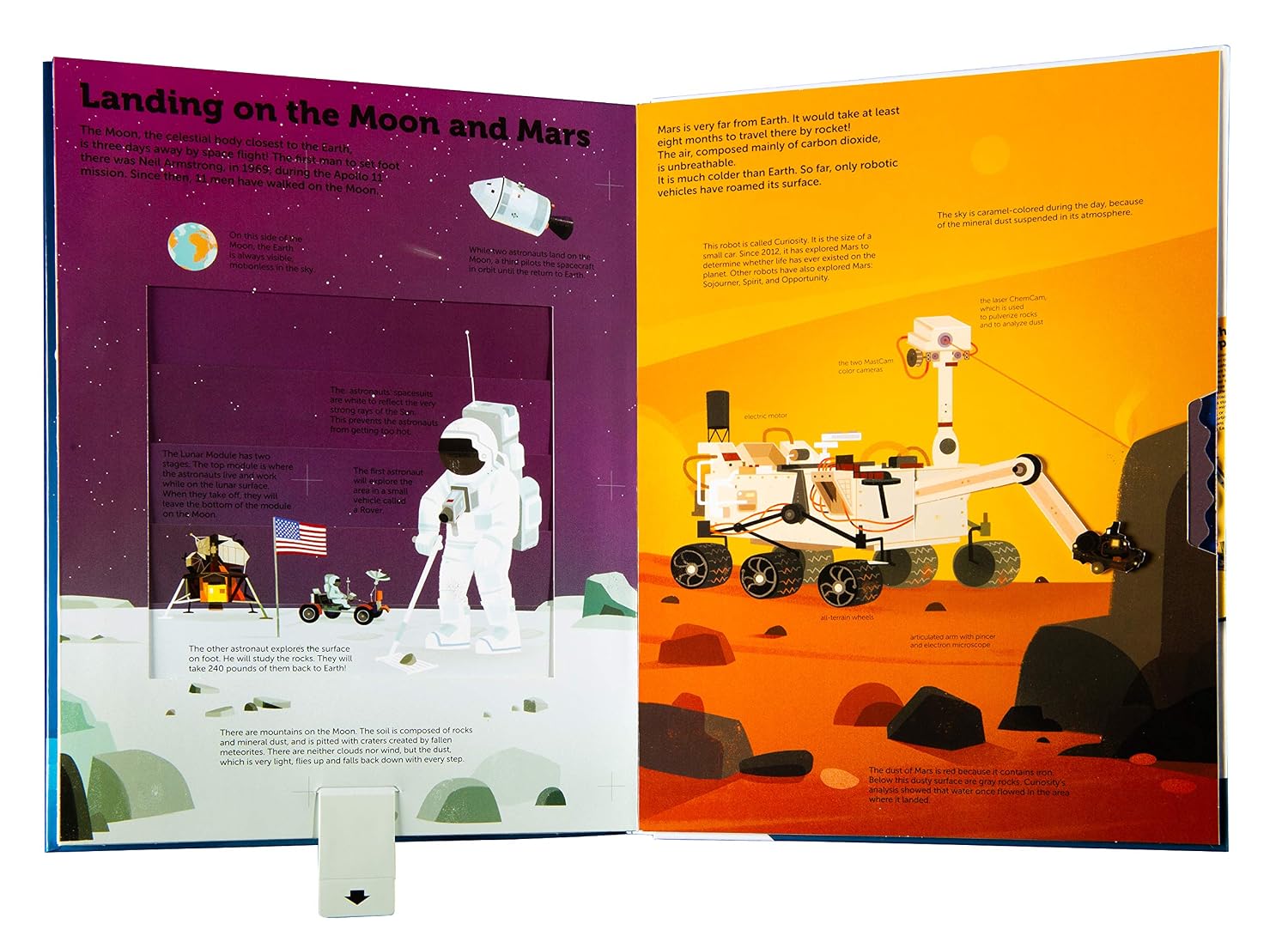 Detalle de The Ultimate Book of Space Hardcover, Illustrated Book for Kids