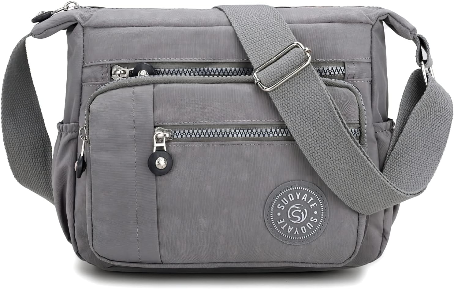 Detalle de ModaZeal Women's Multi-Pocket Crossbody Bag 25cm