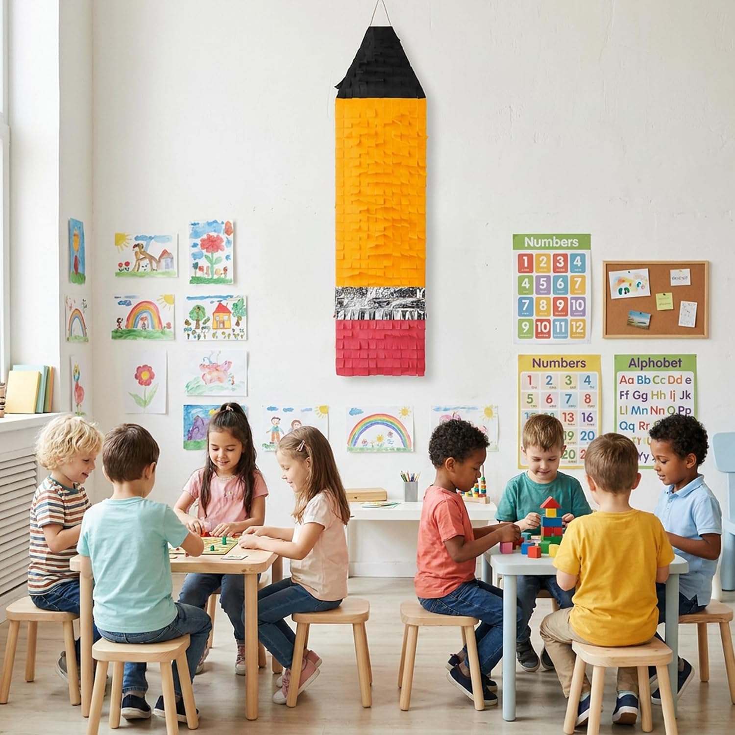 Detalle de Pencil Classroom Banner, 2-Pack