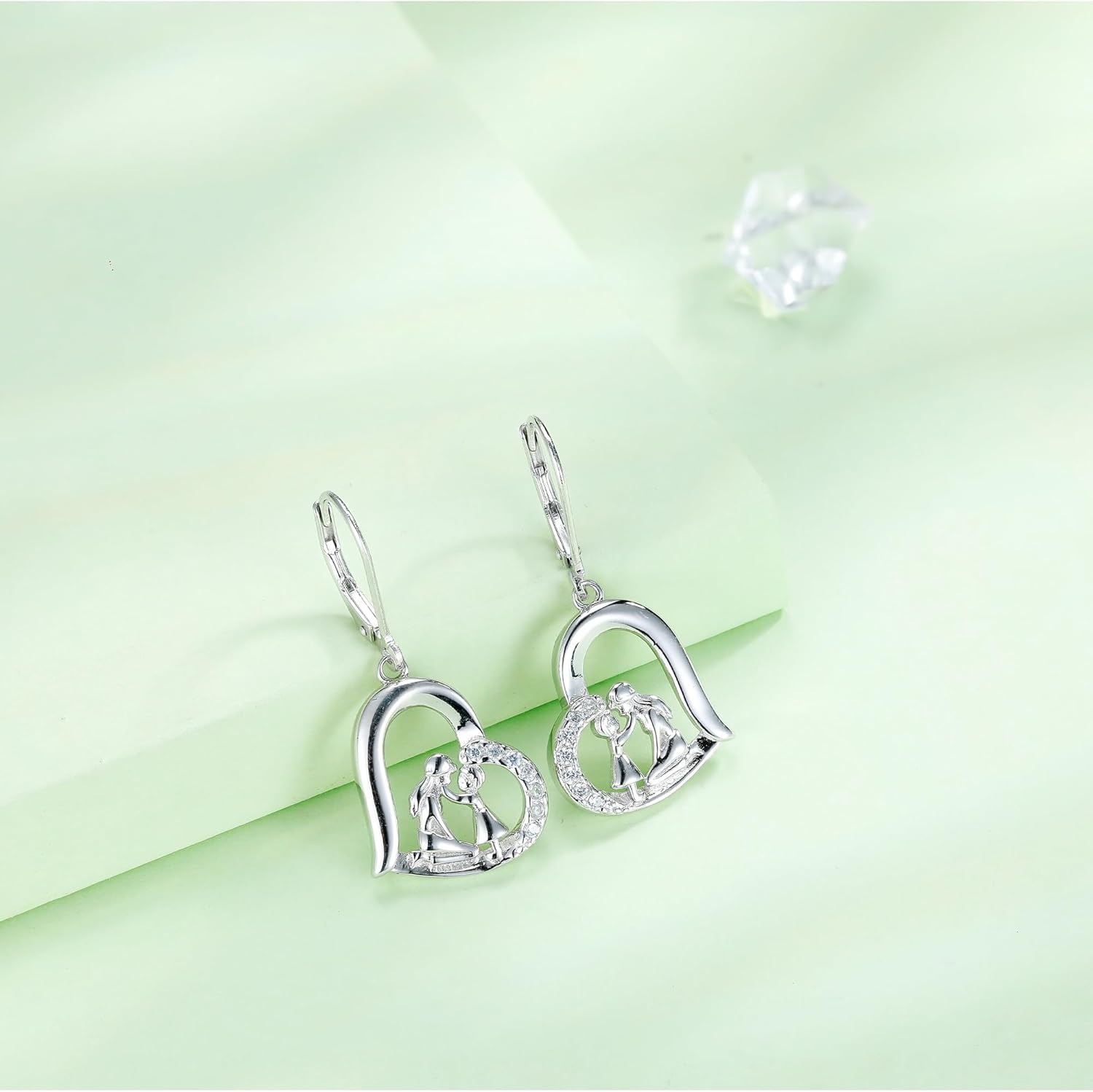 Thumbnail 1 de Yinsen Damen hängende Ohrringe aus 925 Sterling Silber (Ohrstecker) – 36 mm, nickelfrei