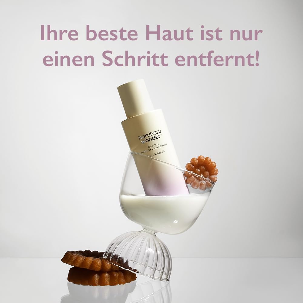 Detalle 2 de Haruharu Wonder Black Rice Probiotics Barrier Essence – Reisegröße