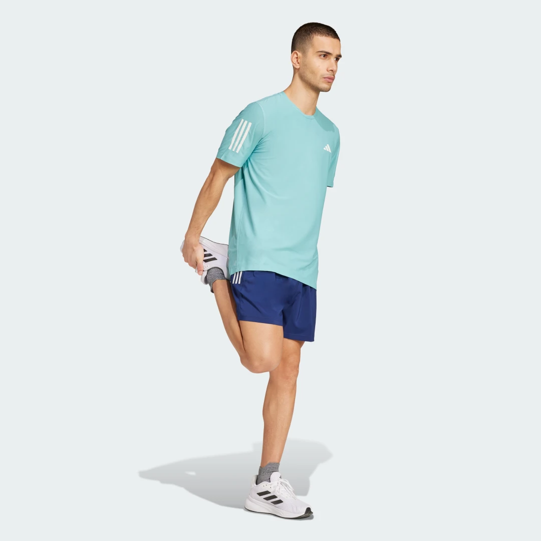 Thumbnail 2 de Adidas Own the Run, camiseta de running turquesa
