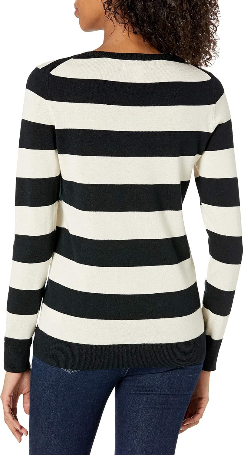 Thumbnail 1 de Amazon Essentials Damen Langärmliger Pullover mit Rundhalsausschnitt – Leicht, Übergröße