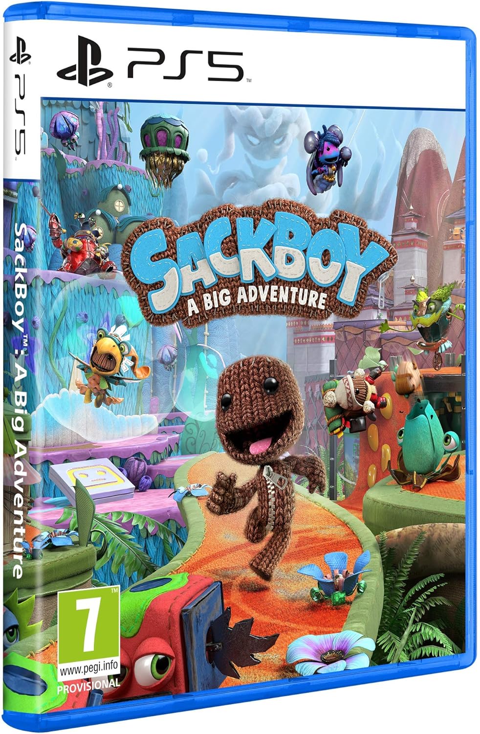 Thumbnail 1 de Sony PlayStation 5 Sackboy : A Big Adventure (édition Standard) – jeu de plateforme 3D physique