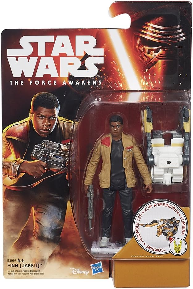 Detalle de Star Wars Hasbro B3967ES0 Finn Jakku 3,75 Zoll Basisfigur