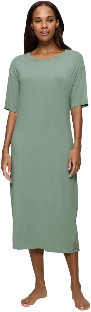 Detalle de Triumph Women's Timeless Sensuality NDK SSL Nightgown — A sensible pick from Triumph Sleepwear