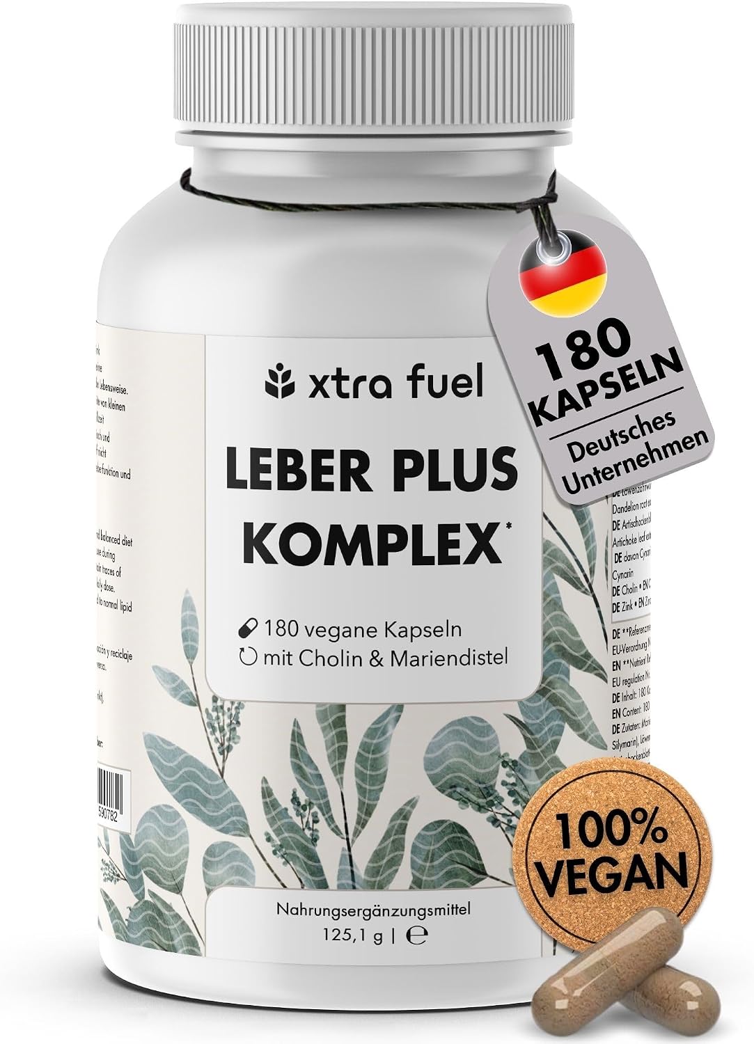 Detalle de Leber Komplex 180 Kapseln đź’Š