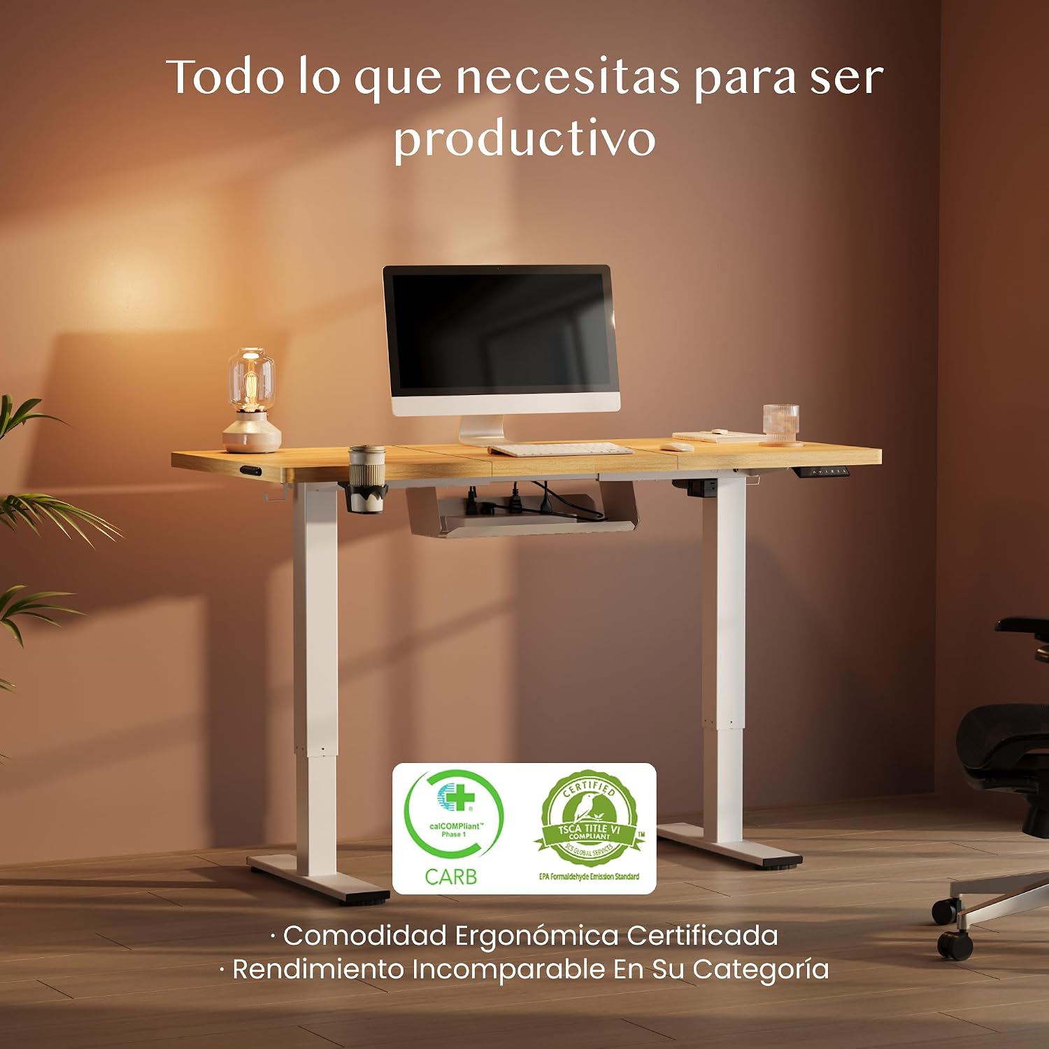 Detalle 2 de FLEXISPOT Escritorio Elevable 160x60cm