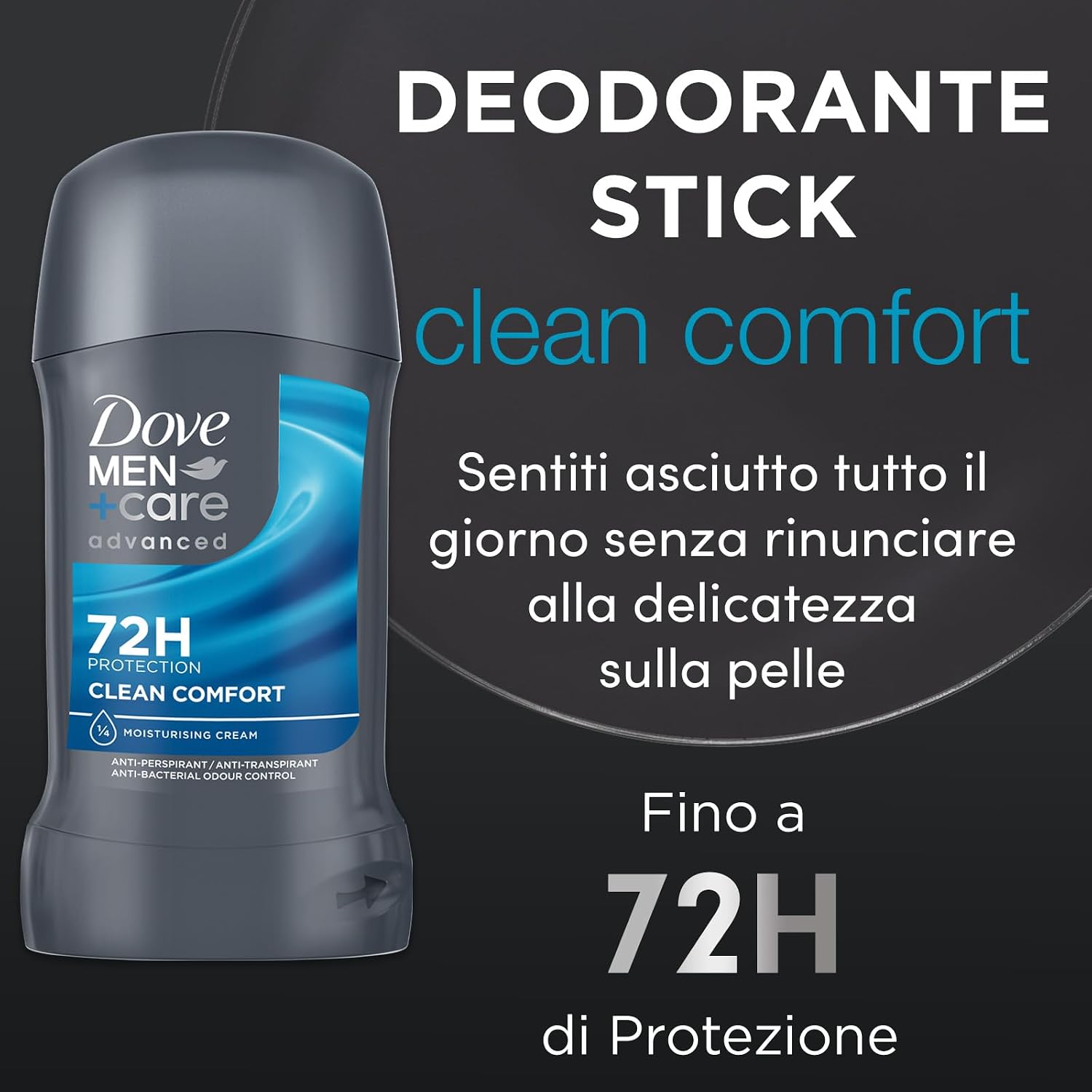 Thumbnail 2 de Dove Men Care deodorante stick 72 ore