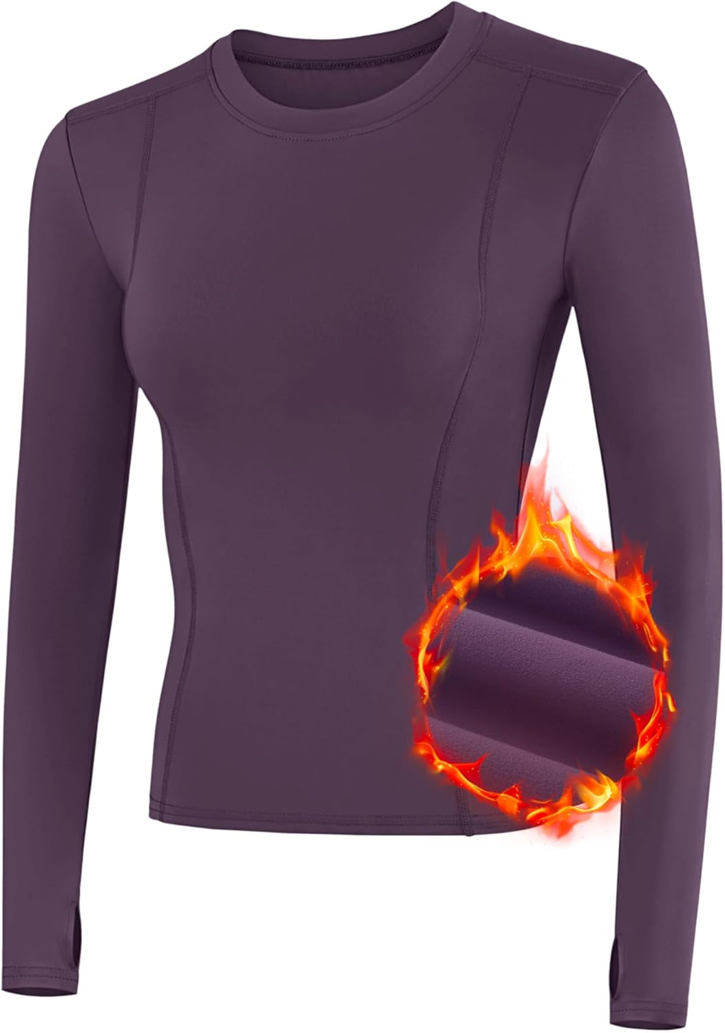 Thumbnail 4 de IECCP Women Thermal Sports Long Sleeve Top 1️⃣