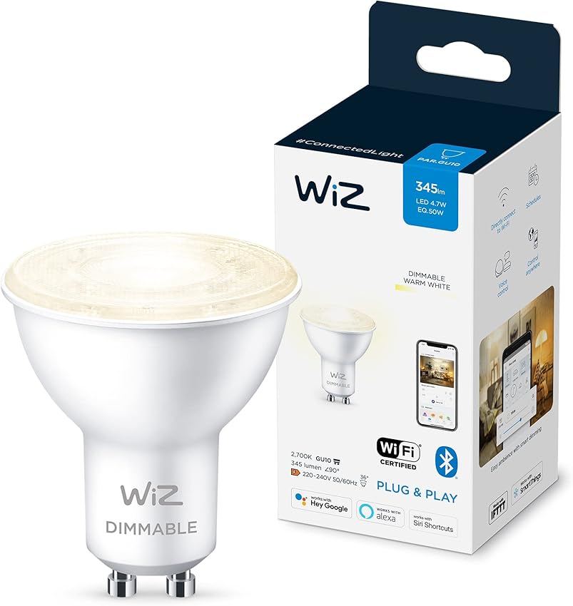 Thumbnail 4 de WiZ - Bombilla LED Intelligente Wi-Fi 4,9W 🕯️ - Pack de 2