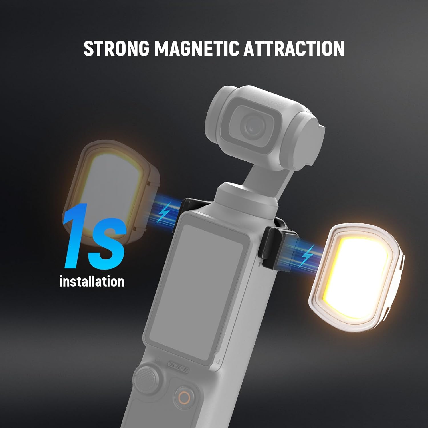 Detalle de NEEWER Basics Magnetic Auxiliary Light 1.3W