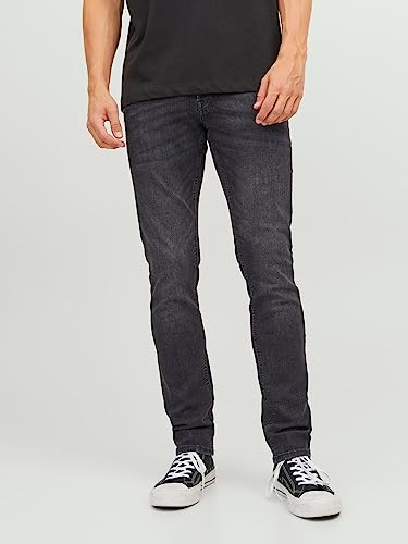 Thumbnail 5 de JACK & JONES Herren Jeans JjiGlenn Schwarz Slim-Fit 36W/32L