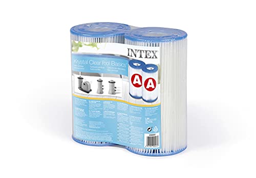 Detalle 2 de Intex 29002 — Cartuchos Tipo A (2 unidades) para filtros de piscinas
