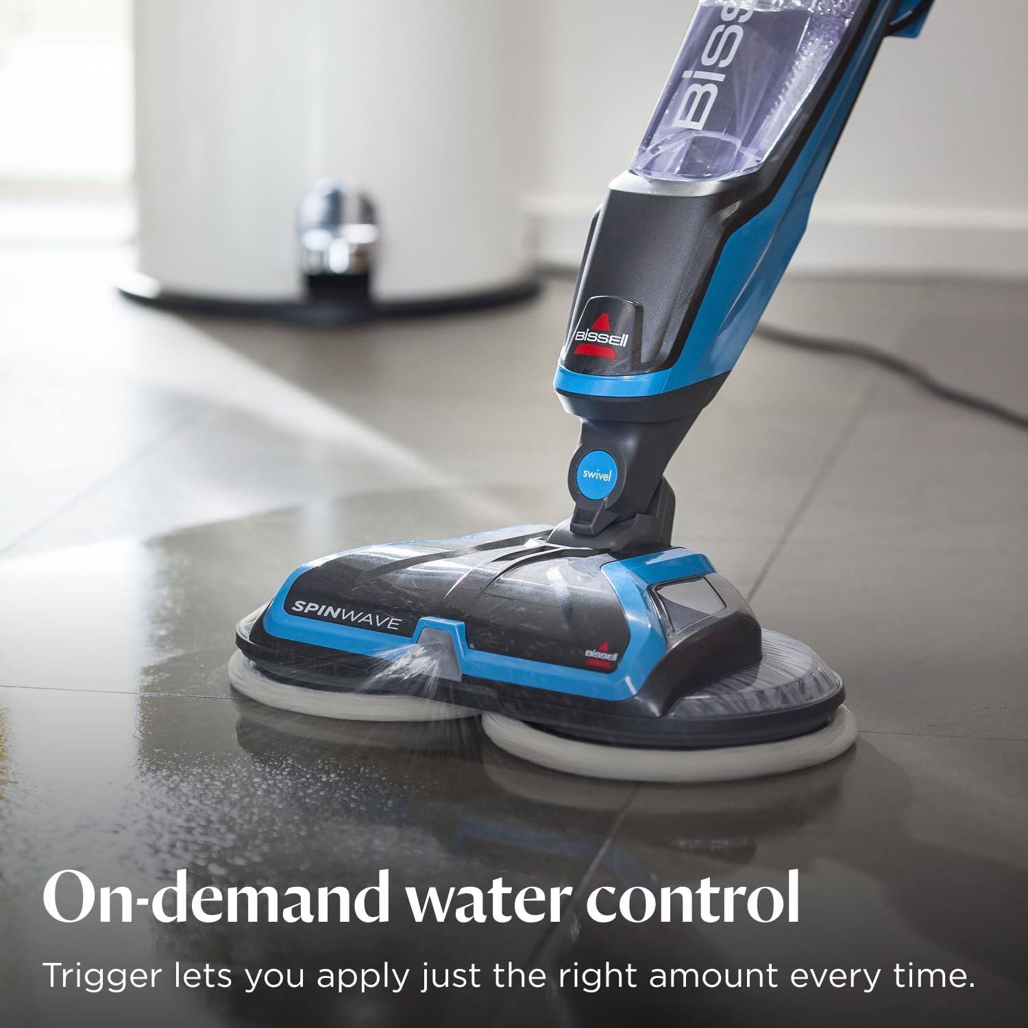 Thumbnail 6 de BISSELL SpinWave Electric Mop (2052E) – spray mop with rotating pads for hard floors