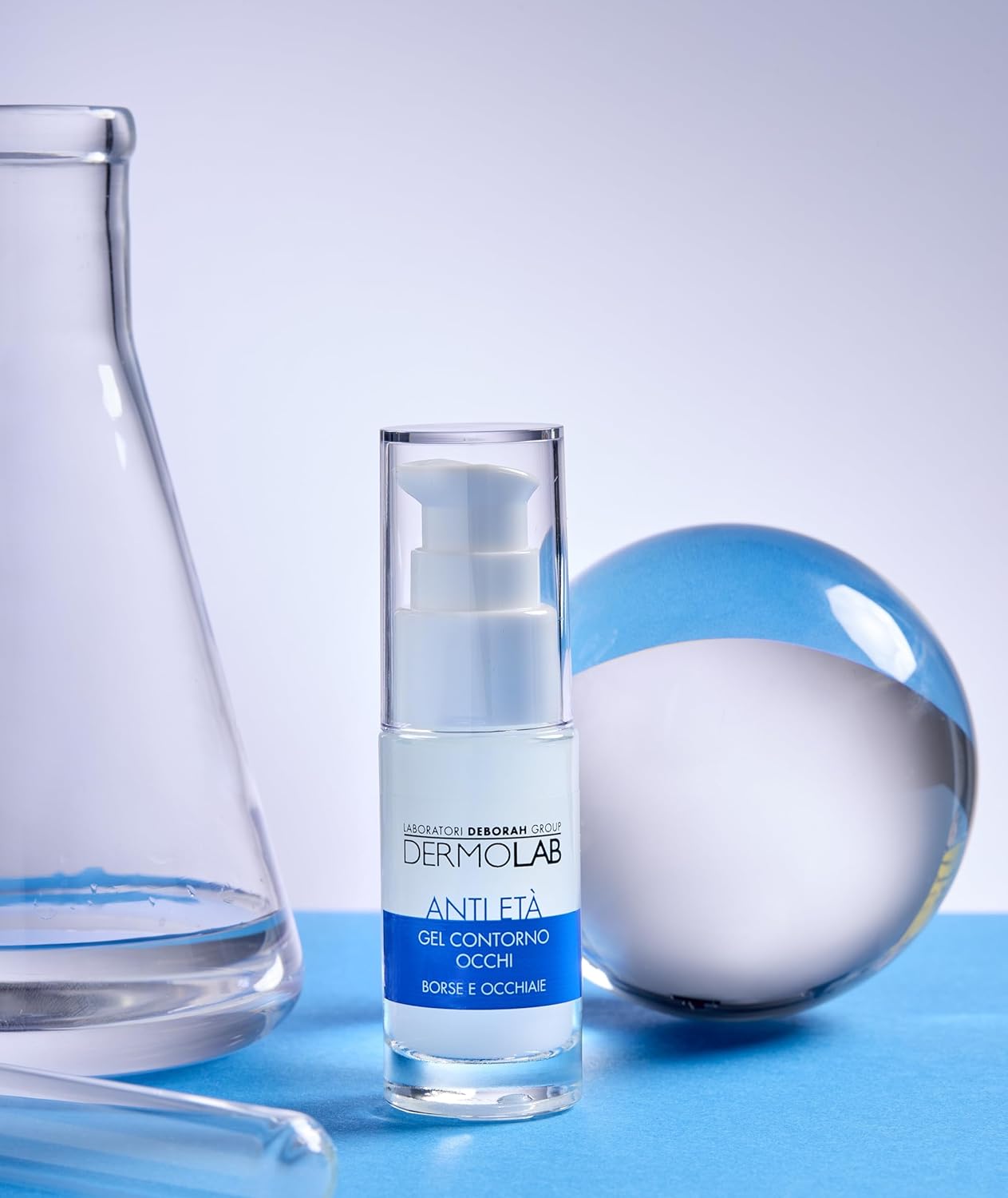 Thumbnail 2 de Dermolab Gel Contorno Occhi Antirughe con Acido Ialuronico – 15 ml
