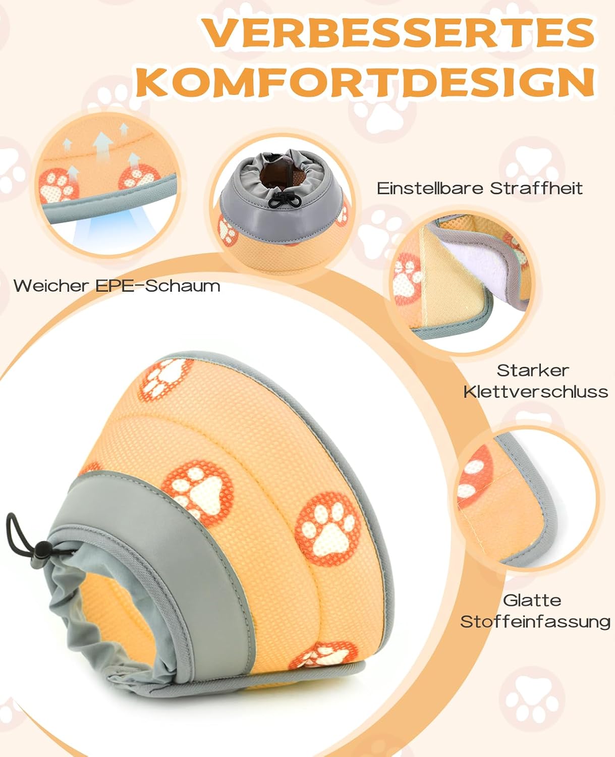 Thumbnail 3 de Supet Halskrause Katze M Orange