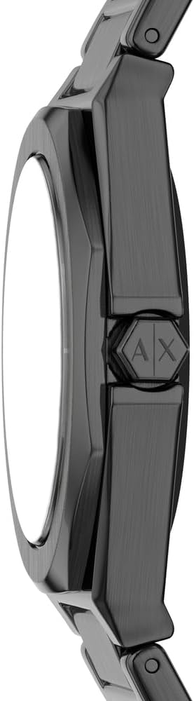 Detalle 2 de Armani Exchange Damenuhr – Quarz, 34 mm Gehäuse, Edelstahl- oder Lederarmband