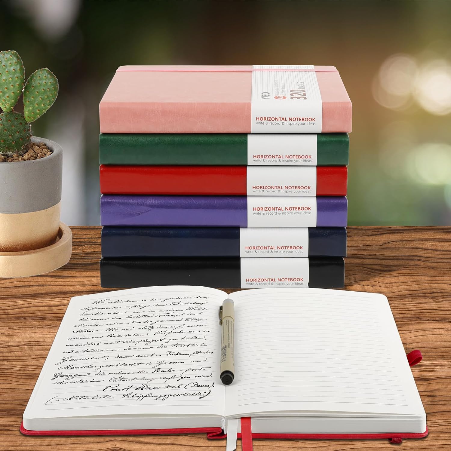 Thumbnail 6 de YIEO Notebook A5 Hardback 320 Pages