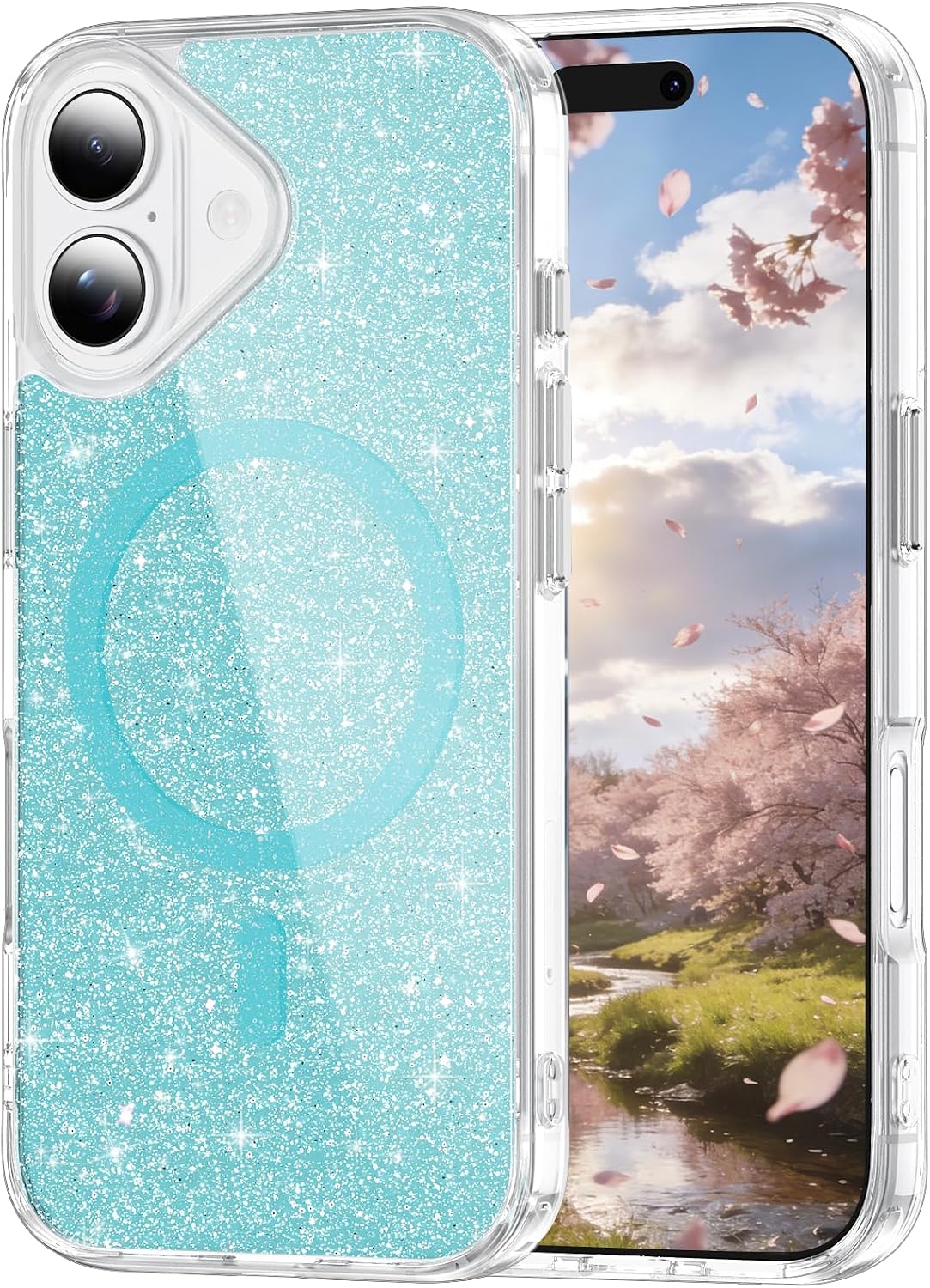 Detalle de Asdsinfor clear phone case for iPhone 17
