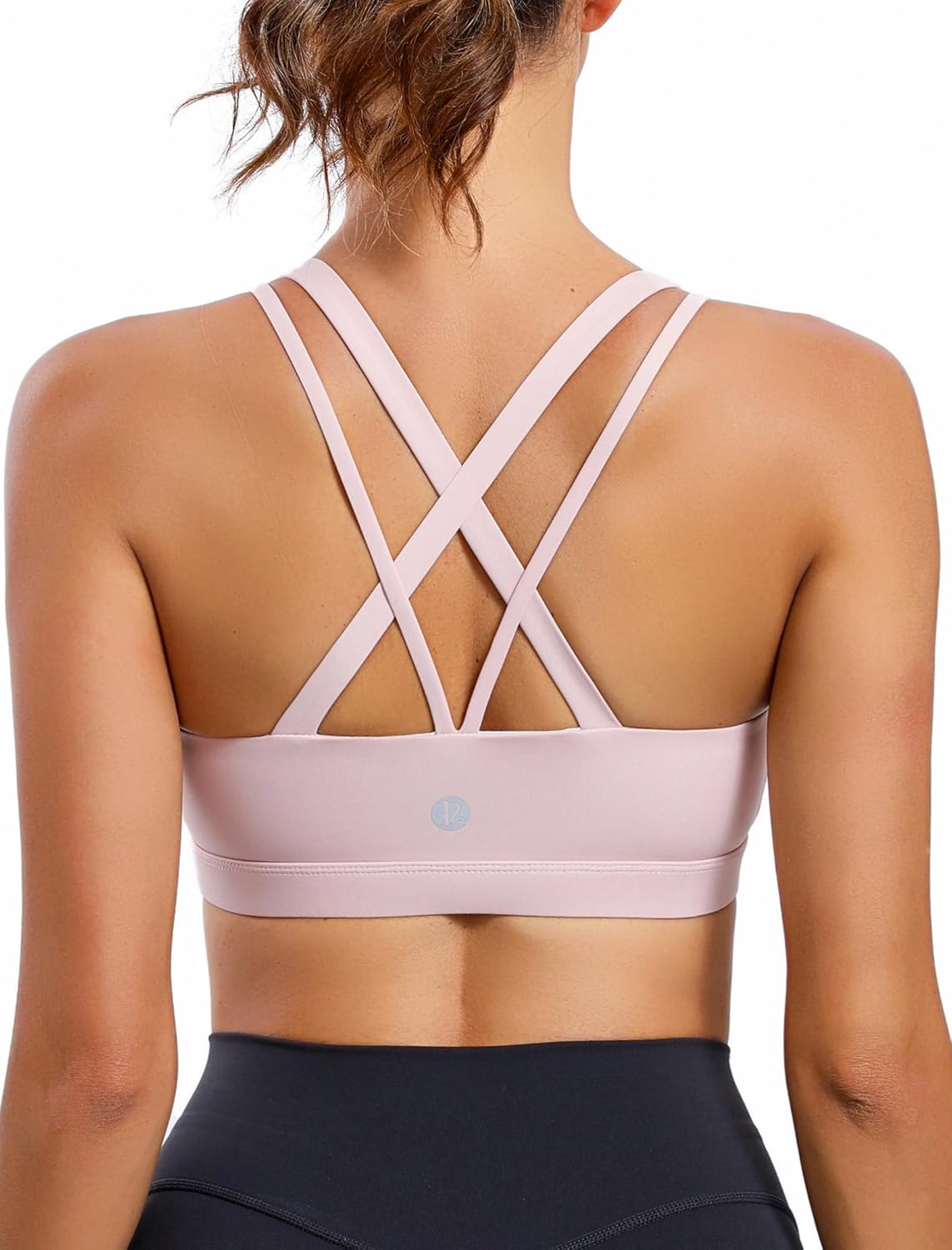 Thumbnail 6 de RUNNING GIRL Strappy Sports Bra for Women: Medium-Support, Removable Cups, Criss-Cross Back