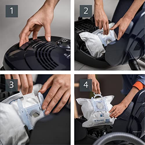 Thumbnail 6 de Siemens Staubsauger mit Beutel synchropower VS06B1110 – leistungsstark, hygienisch und kompakt