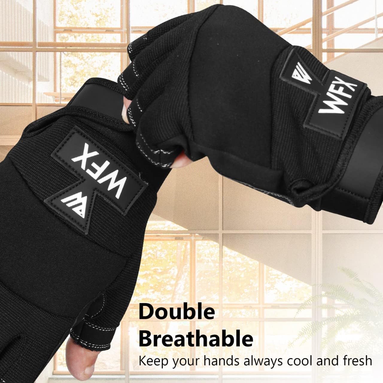 Thumbnail 2 de WESTWOOD FOX GEAR Guanti da lavoro senza dita, taglia Grande 🧤