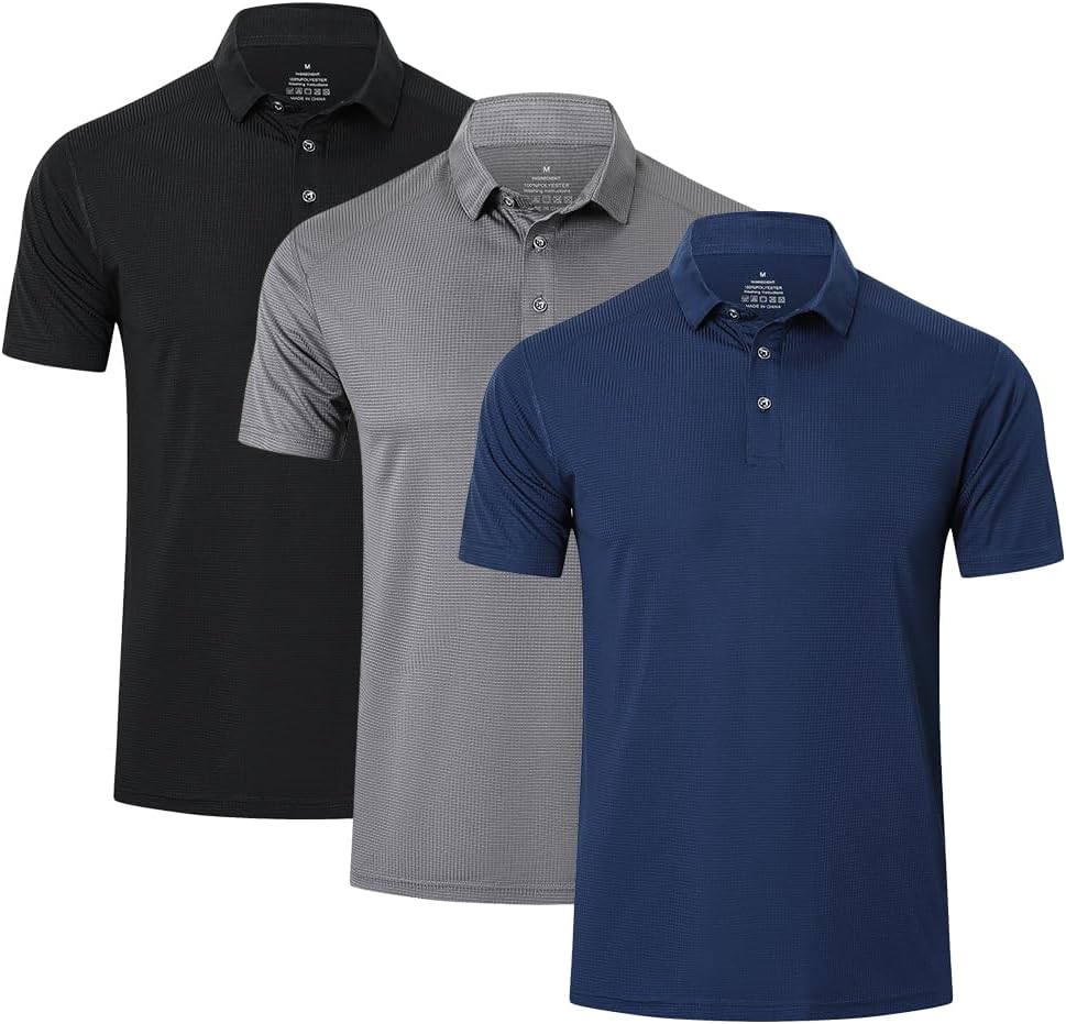 Thumbnail 6 de HUAKANG Polo Shirts 3 Pack