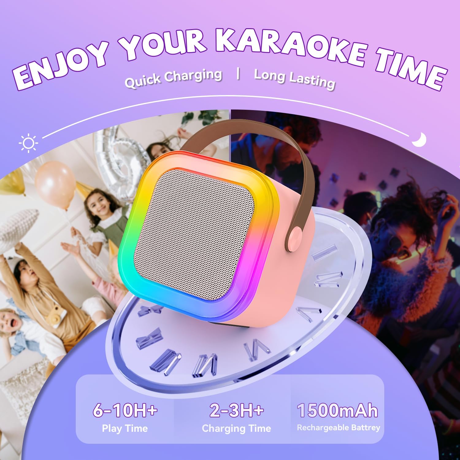 Thumbnail 6 de Mini Karaoke Machine 10H 🎤