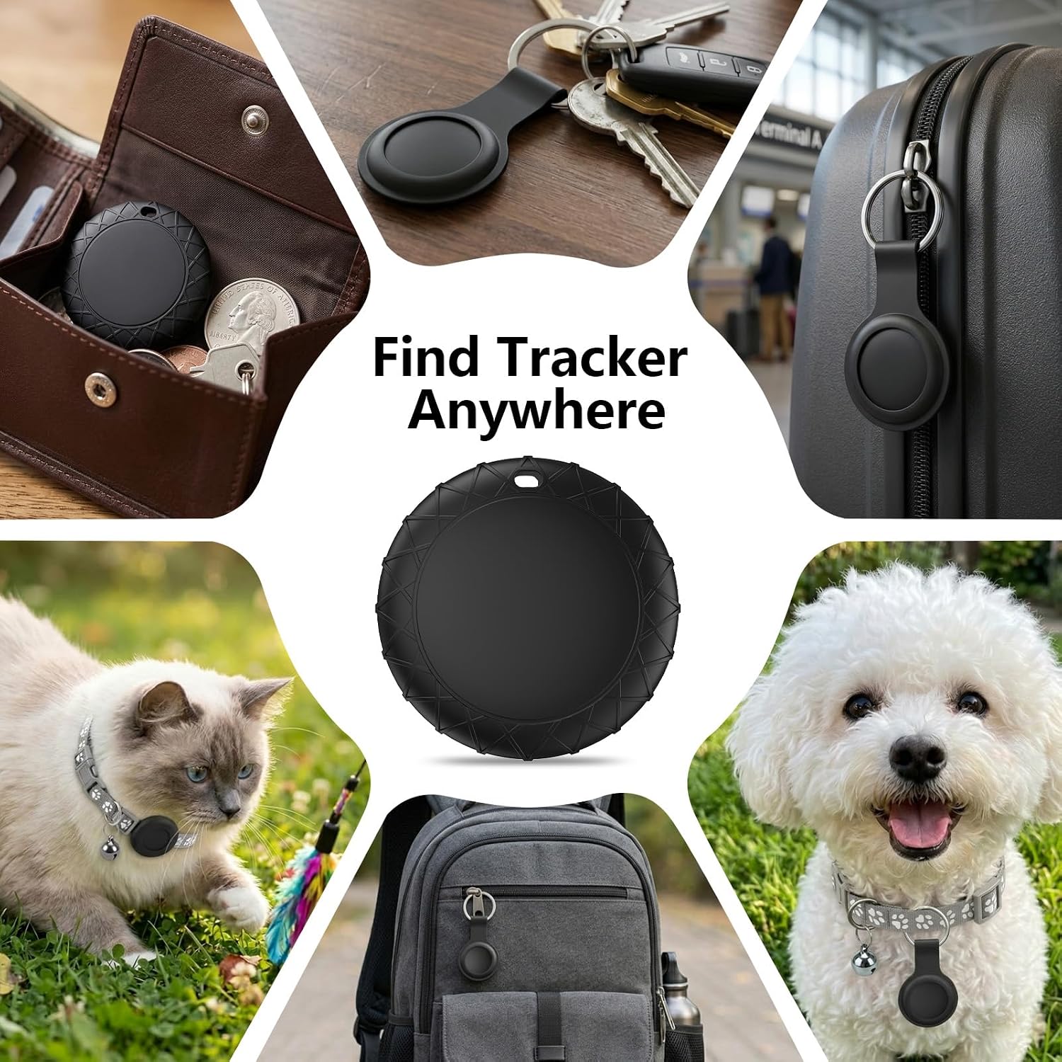 Thumbnail 6 de Cat GPS Tracker with Collar and Dog Tracker Holder — Real‑Time, No Monthly Fees