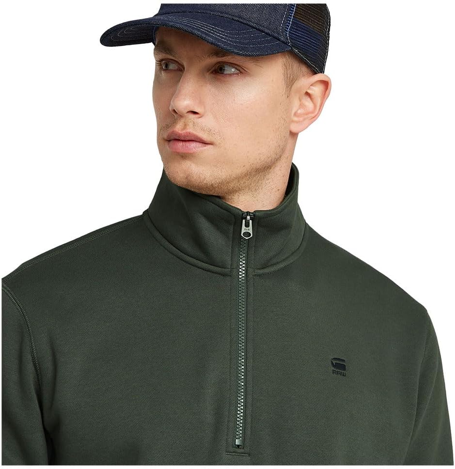 Detalle de G-STAR Men's Premium Core Half Zip Sweater