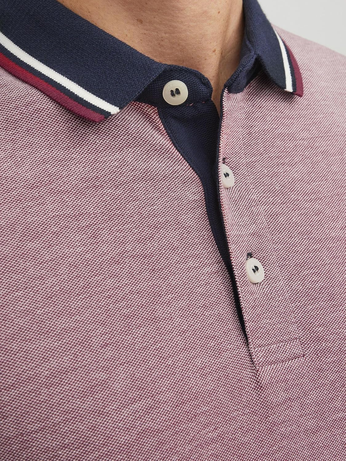 Detalle 2 de JACK & JONES Jjepaulos Polo Ss Polo hombre XL