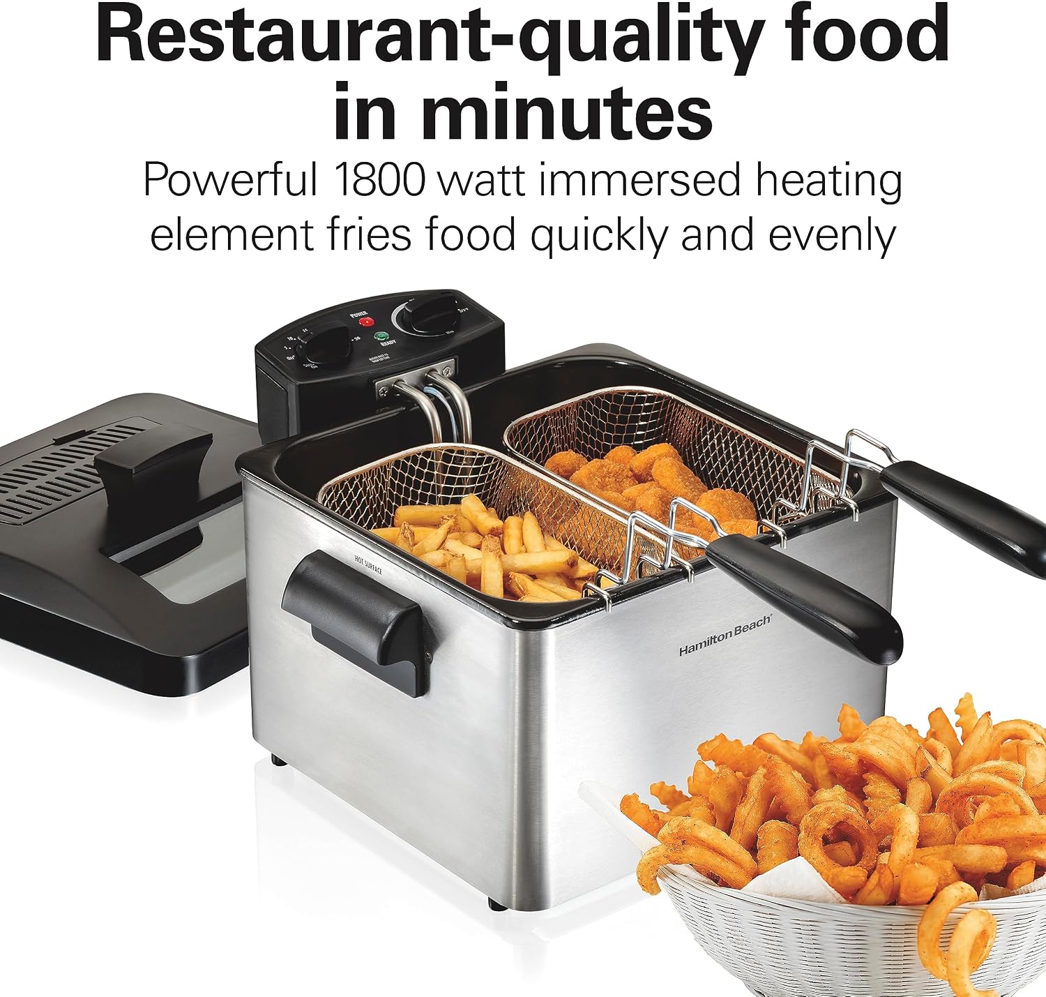 Thumbnail 5 de Hamilton Beach 35034 Deep Fryer 4.5L 🍟