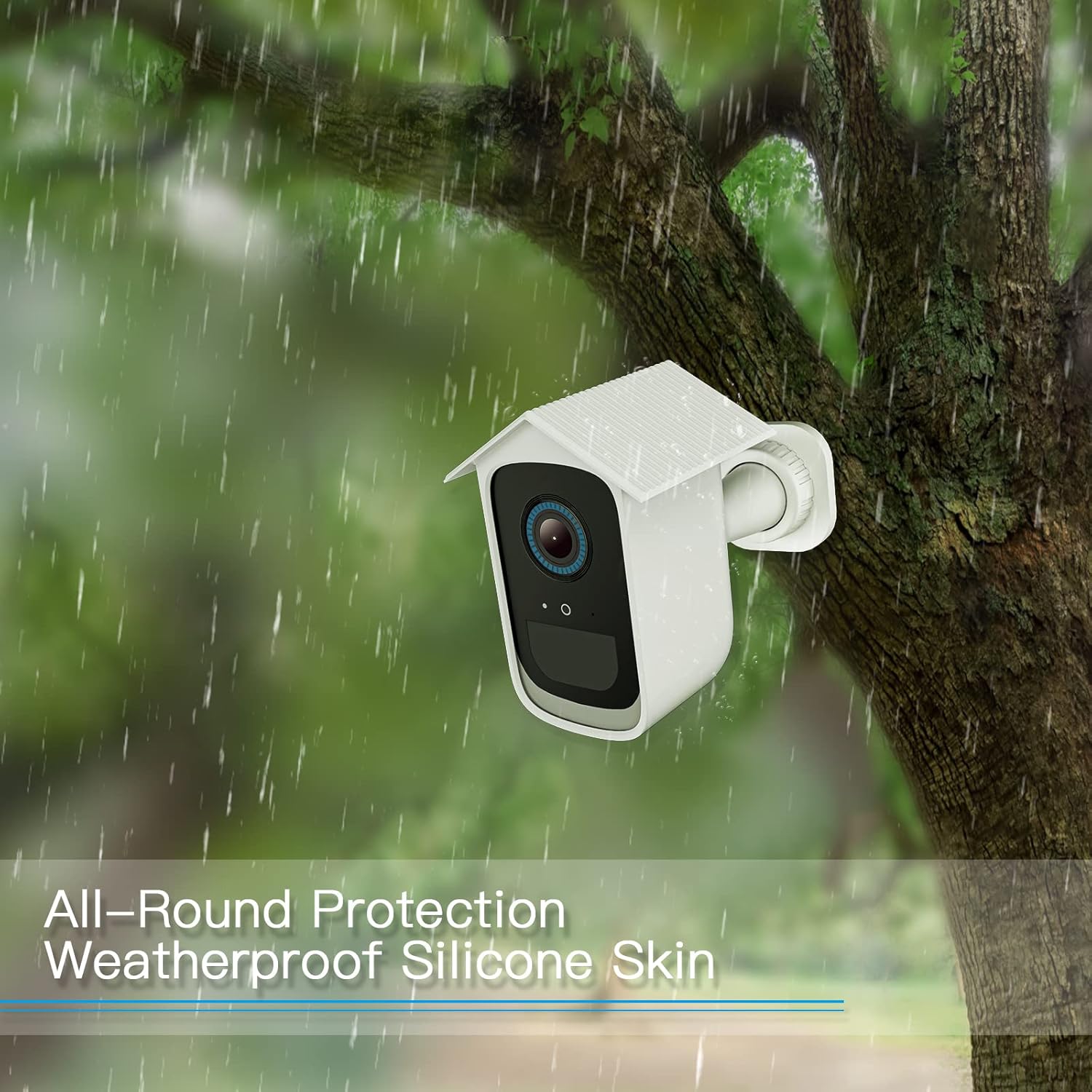 Thumbnail 4 de HOLACA Silikonhülle für eufy Security eufyCam S300 3C (Kamera nicht enthalten) – 2er Set in Weiß