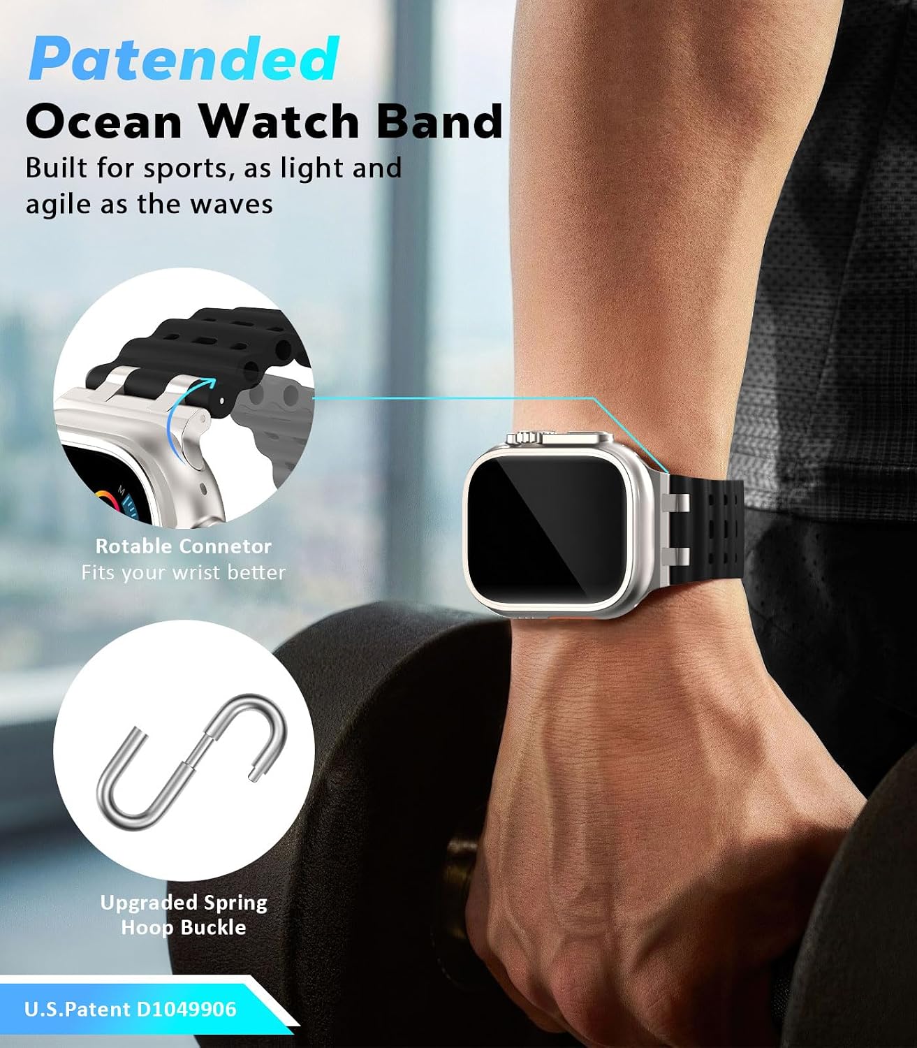 Detalle 2 de Astorgos Upgraded Ocean Band 49mm