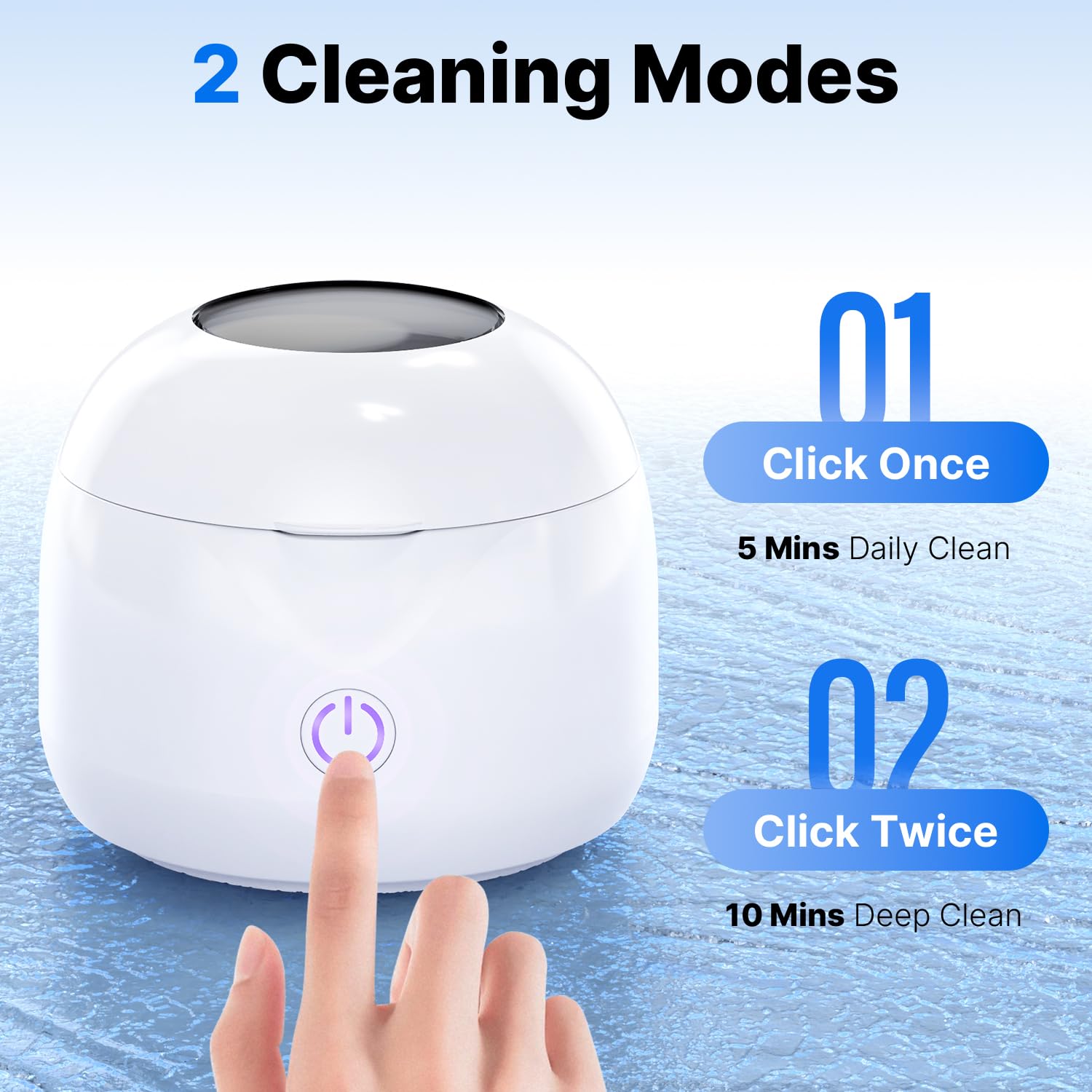 Thumbnail 4 de CXRUY Ultrasonic Cleaner for Dentures ⚙