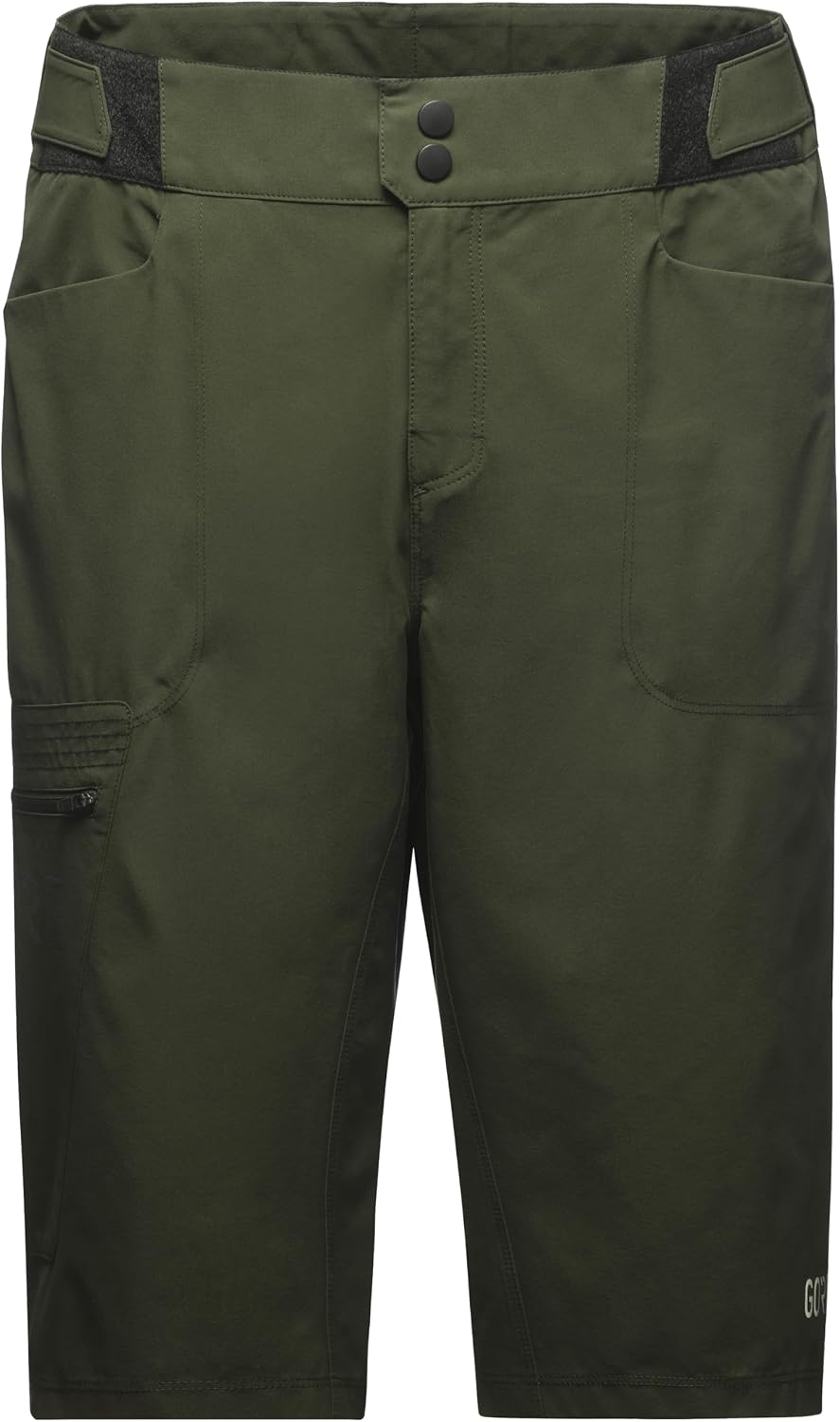 Detalle de GOREWEAR Passion Shorts Herren – Vielseitige Fahrradhosen für warmes Wetter (Größe XL, Schwarz)