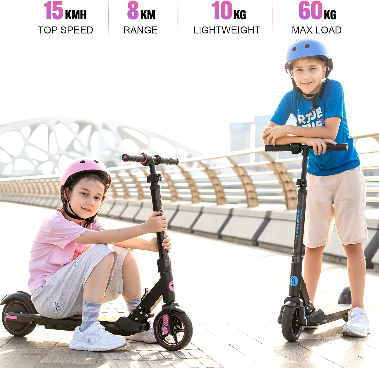 Detalle 2 de EVERCROSS EV06C Monopattino elettrico 6,5" 🛴