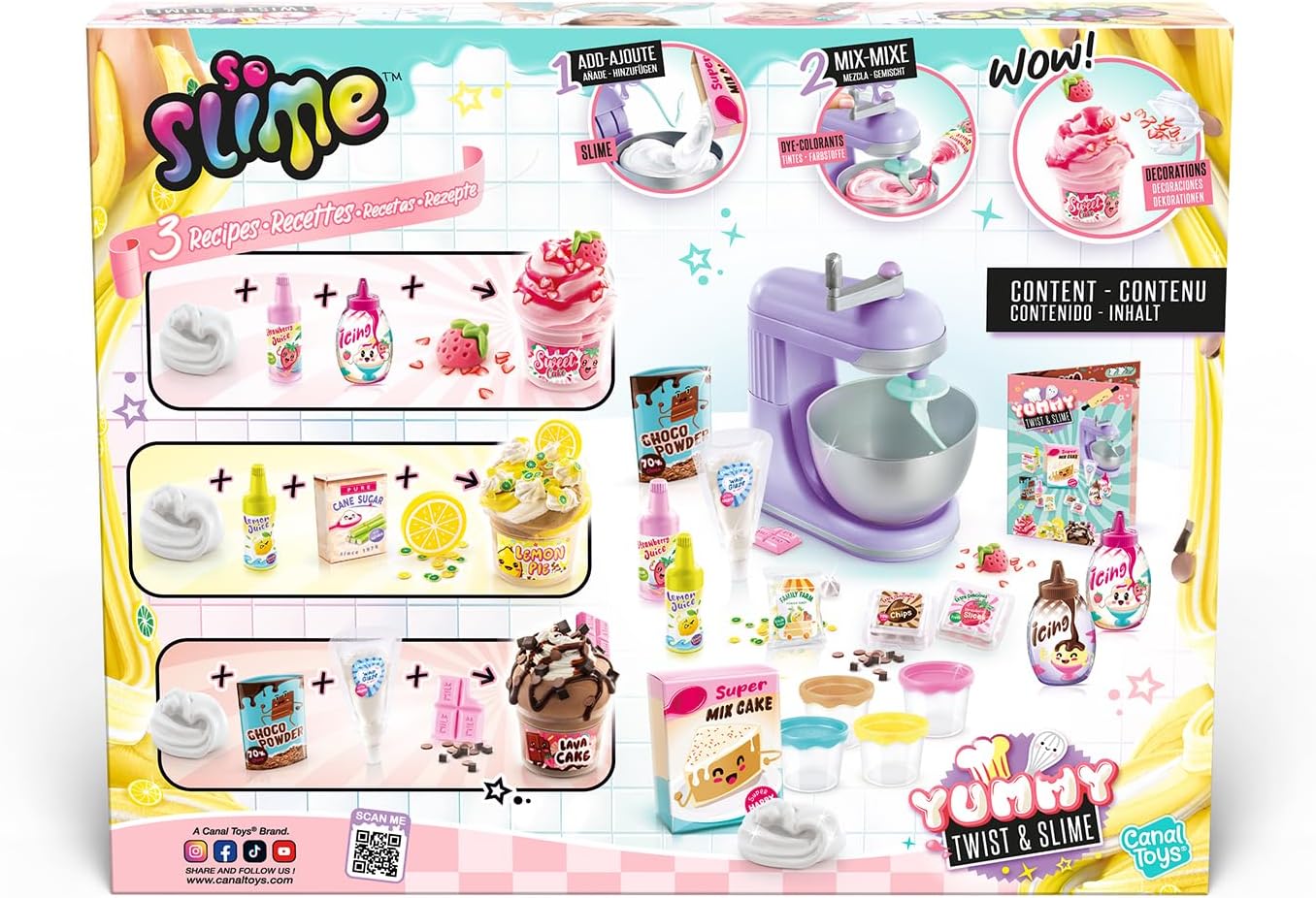 Detalle 2 de Canal Toys So Slime Yummy Mixer Machine 34 cm