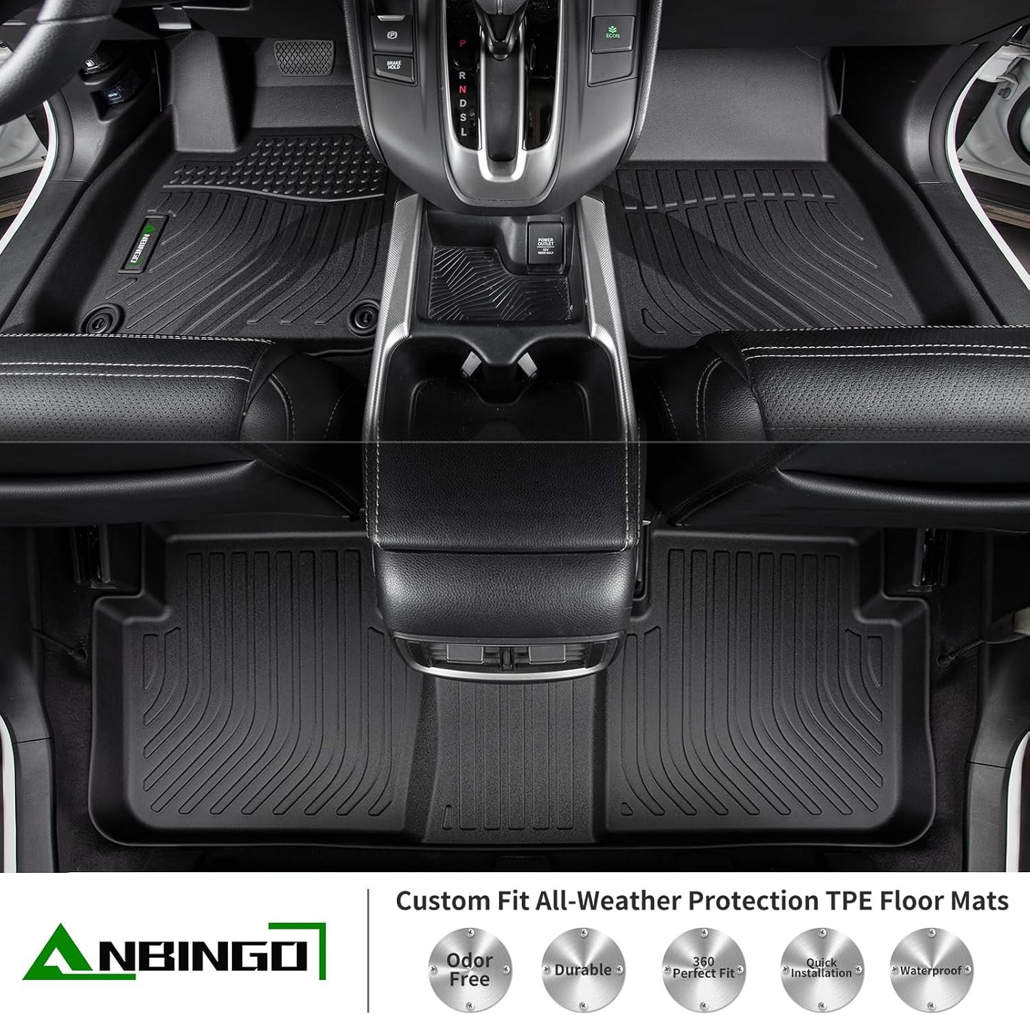 Detalle 2 de ANBINGO Floor Mats for Ford Escape Hybrid 2020-2025