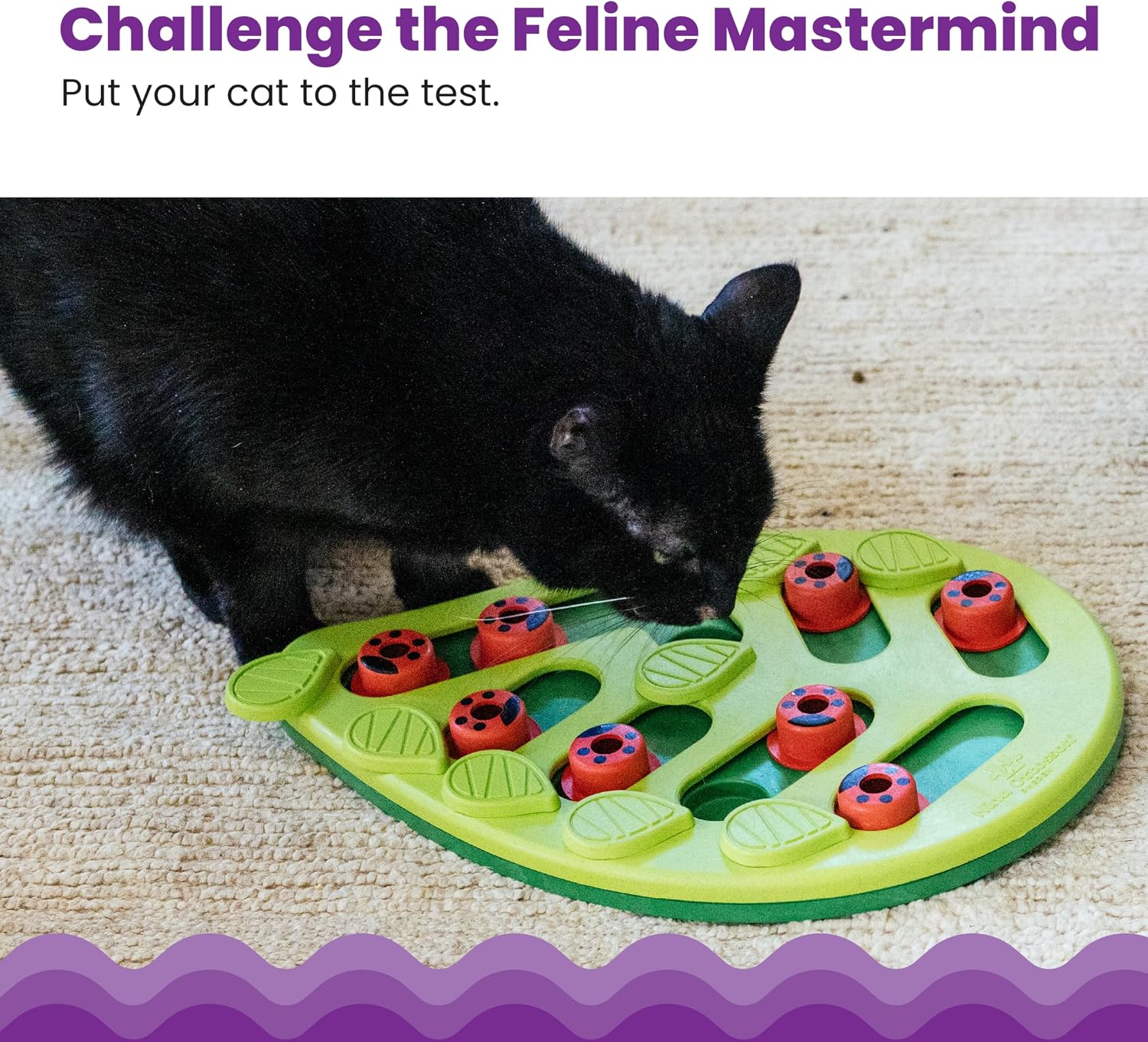 Thumbnail 1 de Catstages Nina Ottosson Buggin' Out Puzzle & Play