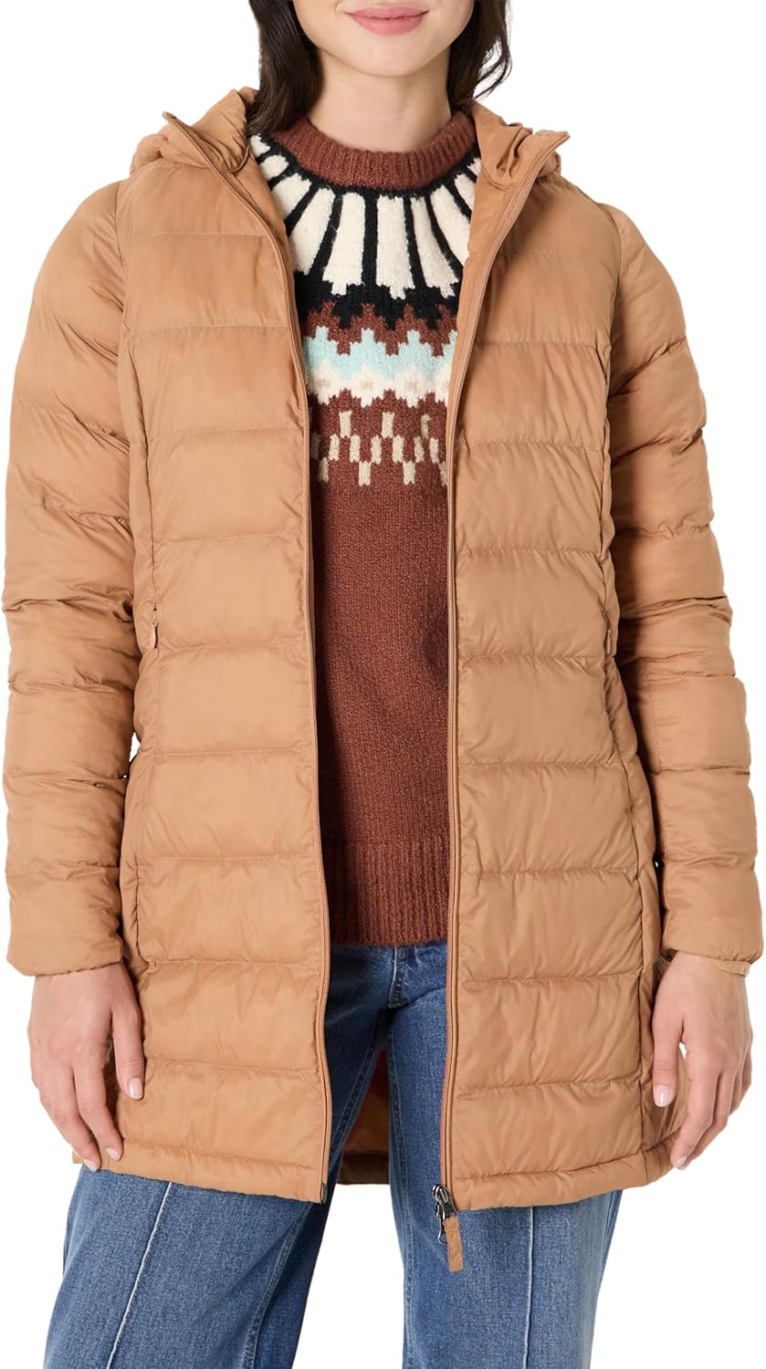 Thumbnail 6 de Amazon Essentials Women's Lightweight Water-Resistant Packable Hooded Puffer Coat (Plus Size)